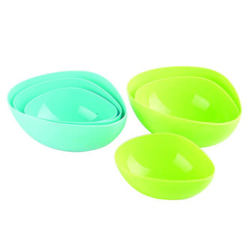 Plastic 3PC Salad Bowl Set