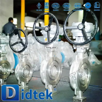 Didtek Mather Board 24 inch butterfly valve