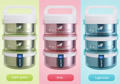 304 Stainless Steel Insulated Lunch Box Heating Lunch