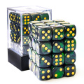Bescon Moonstone 12mm 6 Sided Dice 36 in Brick Box, Semi Translucent Shimmery, 12mm Six Sided Die (36) Block of Moonstone Dice
