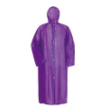 customized waterproof PVC long raincoat