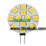 1.6W 180 degree 90Lm  B21SMD3528 back-pin LED G4 Light