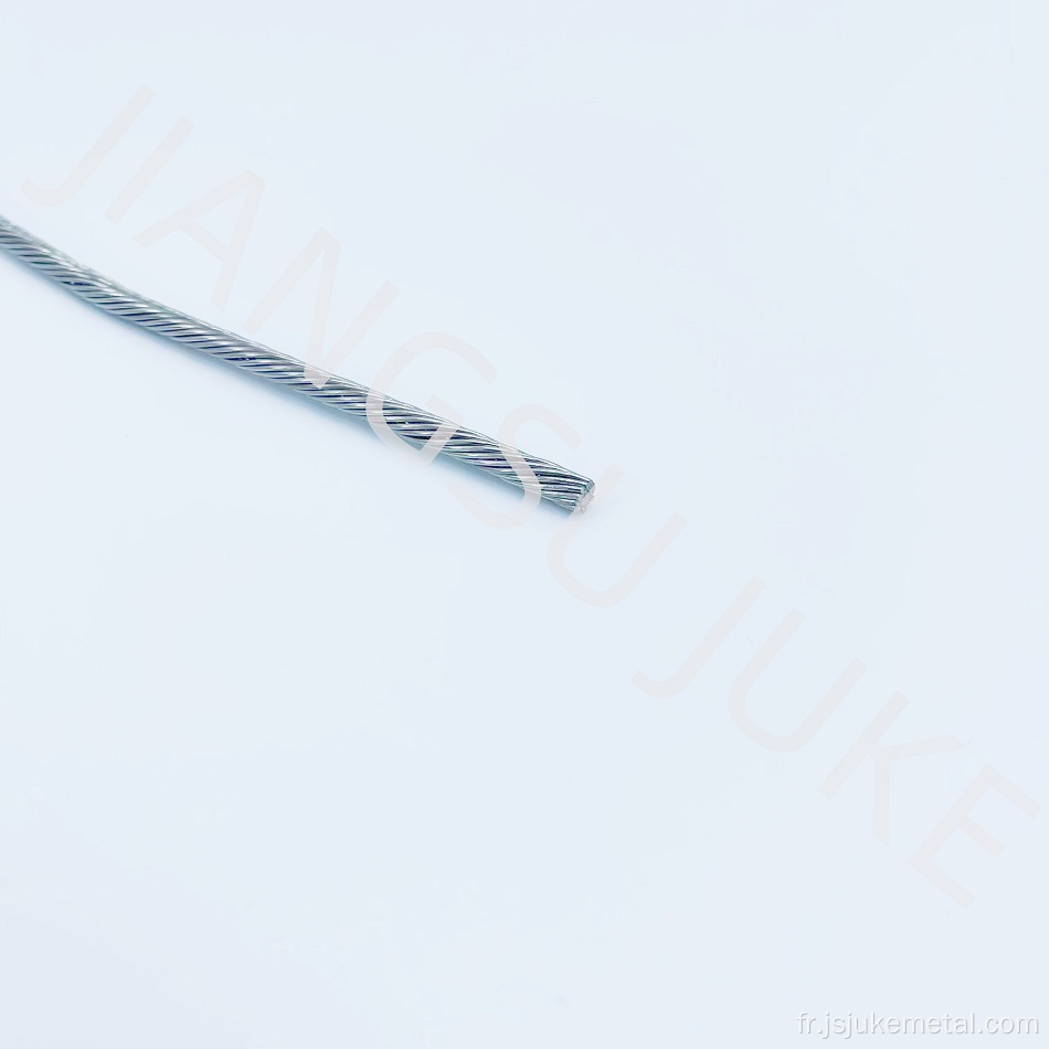 1x19 corde filaire en acier inoxydable de haute qualité SS