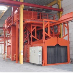 Turning Plate Type Shot Blasting Machine 