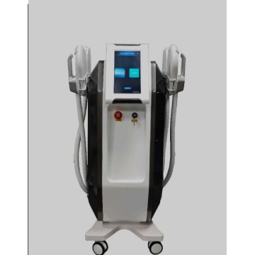 EMS RF Sculpting Machine 4 손잡이 자극 EMS 슬리밍 바디 쉐이핑 머신