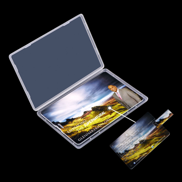 WEISHEGN 5mm Slim PP Business Card Box for Credit Cards Keeper Cases Blank Memory Card Holder Travel Name C ard Case