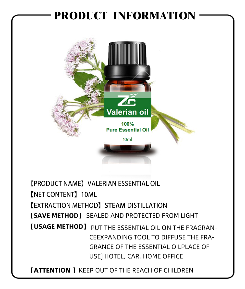 Top Quality Valerian Oils Therapeutic Grade for Massage