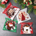 Snowflake Cookie Bags Christmas Party Cello Bags