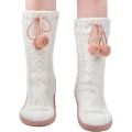 Thick Knit Sherpa Fleece Plush Slipper Socks