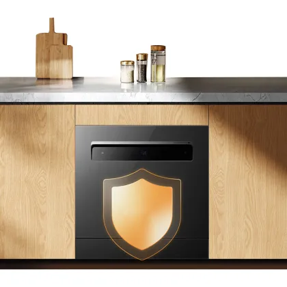 Professional Kitchen Sink Built-In Dishwasher: 13 Set Home Solution