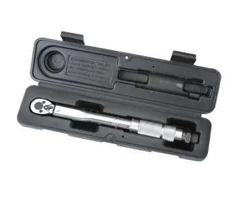 Preset Adjustable Ratcheting Torque Wrench 1/4" Drive 5-25Nm