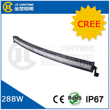 Wholesale 50inch 288W LED Light Bar, Curved LED Light Bar for jeep wrangler, tractor, SUV, UTV