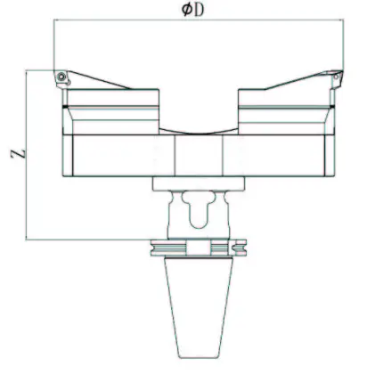 SK Tool Holder for Boring Precision Cutting