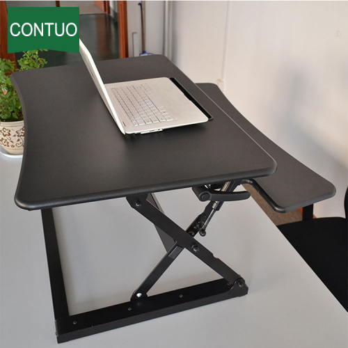 Einstellbare Sit Stand Ergonomische Stehend Runde Schreibtisch Topper