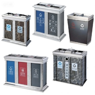 Customized Metal Trash Can for Indoor Commercial Use