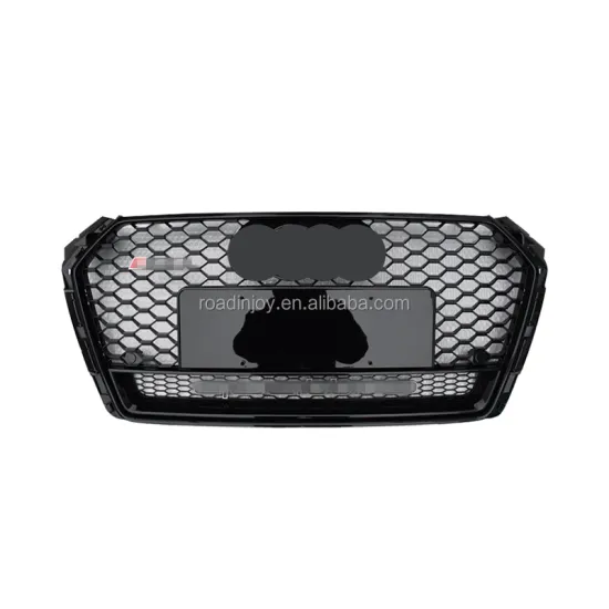 ABS Black Mesh Grille Honeycomb Shape Body Kit for Audi A4 B8 (2017-2019) with Quattro