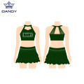 Top Skirt Dance Cheerleading Uniforms ၀ တ်ဆင်သည်