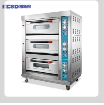 Bakery Equipment Bread Pizza Cookie Making Machine Gas Deck Baking Oven Machine