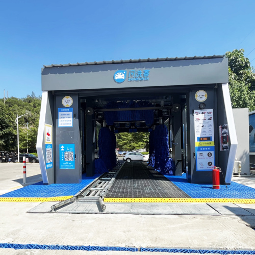 9 Systemen voor het wassen van borstelauto's