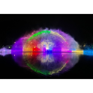 น้ำพุฉายภาพหน้าจอน้ำแบบกำหนดเอง