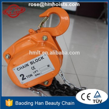 2 ton vital toyo manual chain hoist block