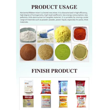 Portable 500Kg Helical Ribbon Spice Stainless Steel Electric Cake Flour Mixing Machine