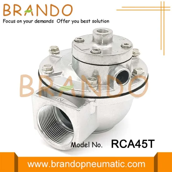1-1/2'' RCA45T Threaded Remote Pilot Dust Collector Diaphragm Pulse Jet Valve