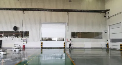 Production Workshop Zipper Fast Door