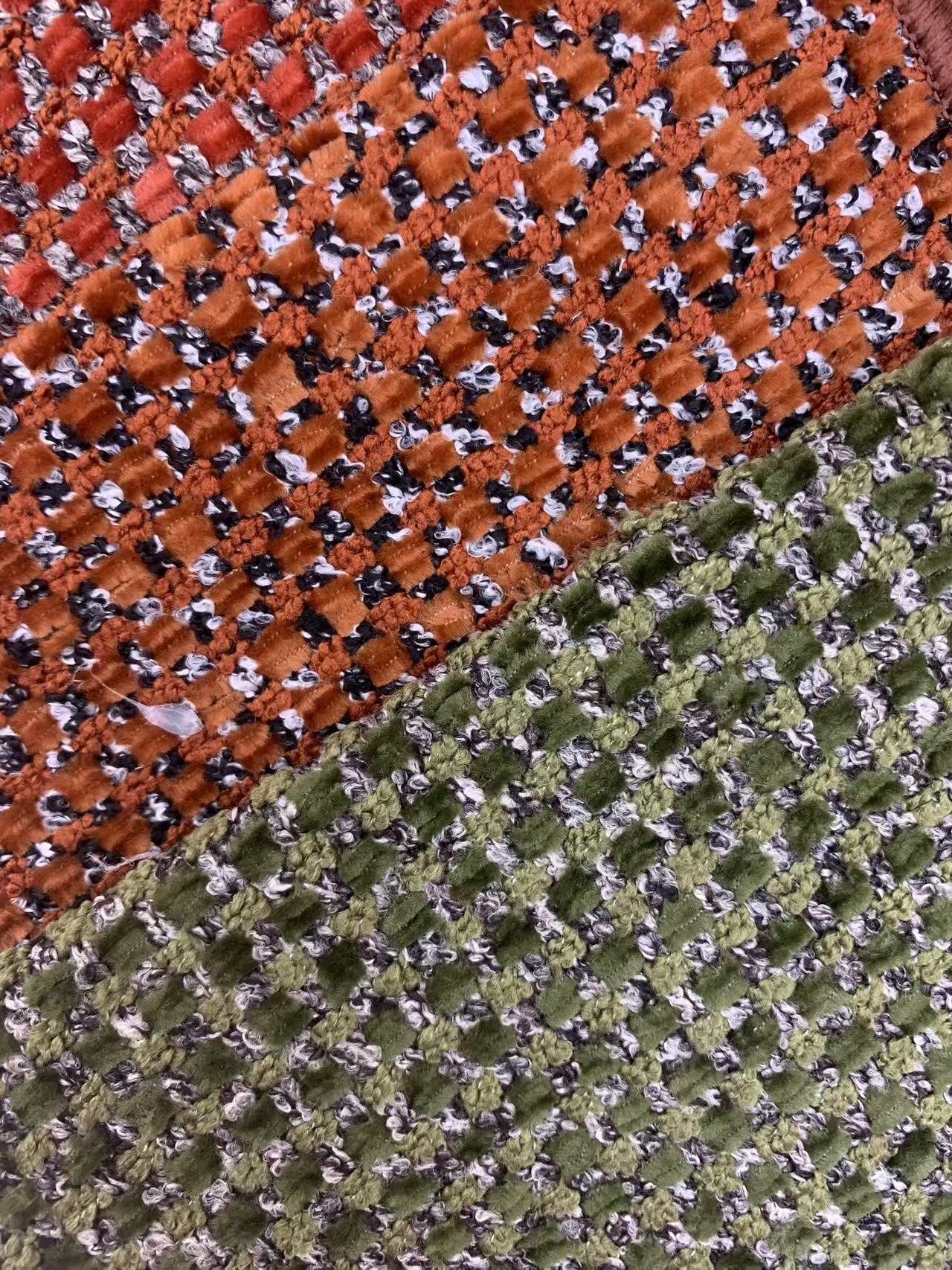 High Quality Tweed Chenille Fabric