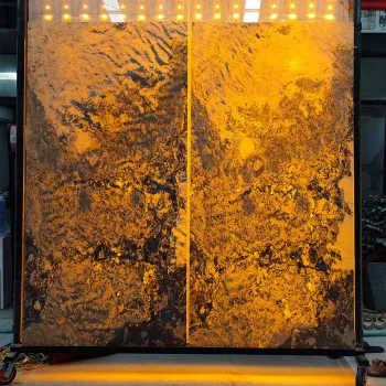 Luxury Design Translucent Artificial Marble Onyx Sheets for Interior Wall Panels