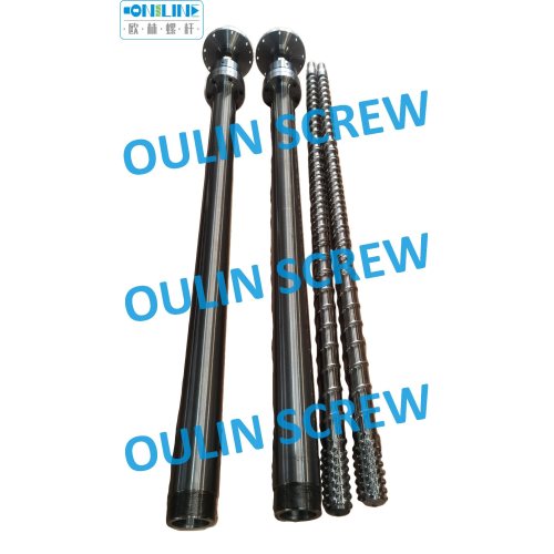 80mm, L/D=35 Bi-Metal Screw and Barrel for LDPE Sheet Lamination Extrusion