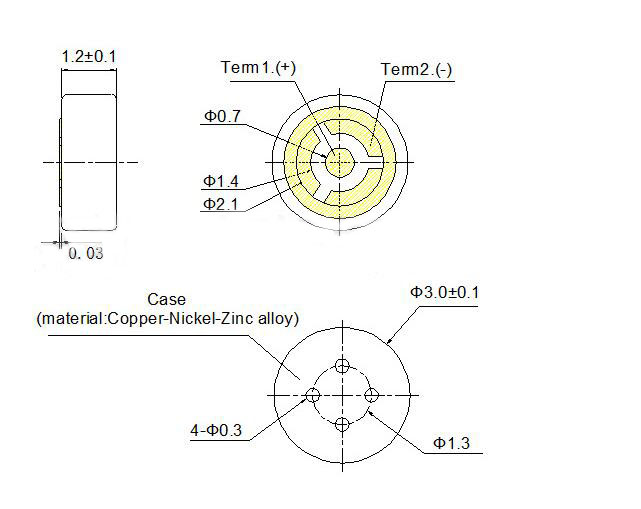 MIC-SMD4013-3P-1 Electret Condenser Microphone