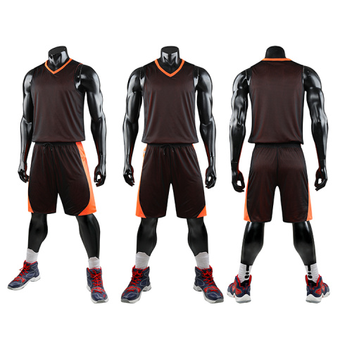 Basketball Shirts New design reversible basketball jersey Supplier