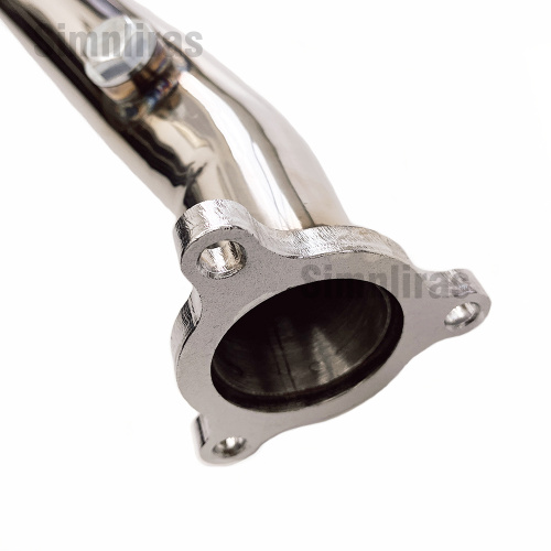 Poliert 00-04 Porsche Boxster 986 2.7/3,2 Gerade Testrohre