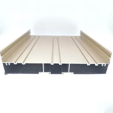 large curved square aluminum extrusion