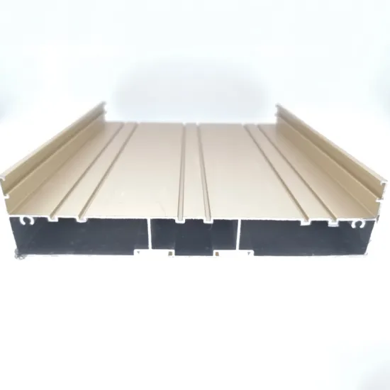 large curved square aluminum extrusion