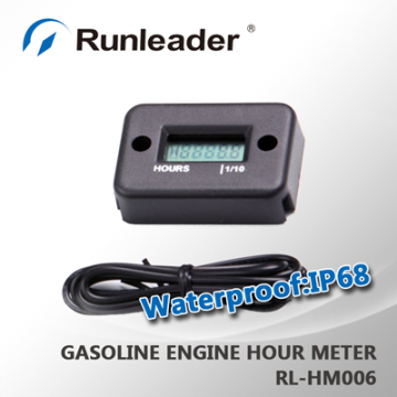 Racing Engine Waterproof IP68 Hour Meter for Motocross Lawn Mower
