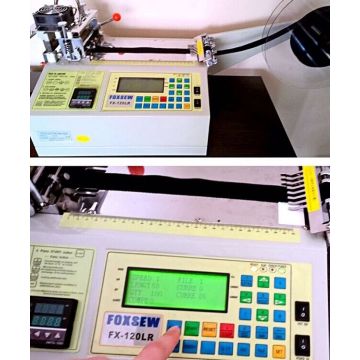 Máquina automática de corte de cinta de kevlar