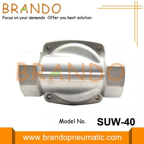 1 1/2 `` SUW-40 UNI-D نوع صمام الملف اللولبي الكهربائي