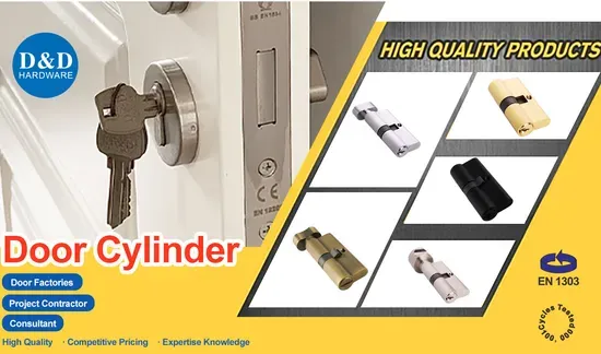 Euro Profile En1303 Safe High Security Fire Mechanical Key Factory Hotel Mortise Double Handle Door Brass ANSI Lockset CE European Guangdong Cylinder Lock

**Title Suggestion:**  
**Euro Profile En1303 High Security Brass Cylinder Lock**