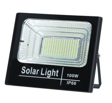 Waterproof solar flood light for outdoor lighting