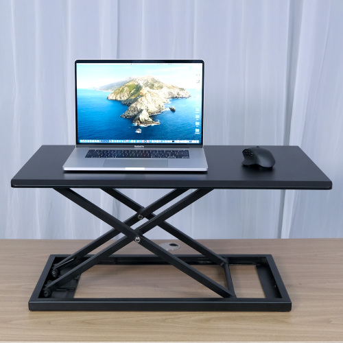 Ajuste Manual do Conversor de Mesa Sit Stand