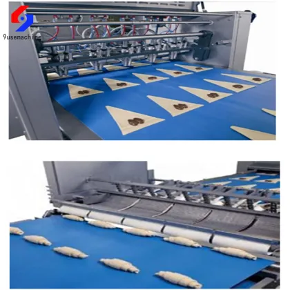 CE Approved Full Automatic Croissant Bread Production Line
