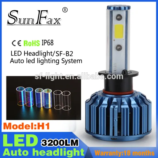 2017 directly sale 3200lm COB AUTO HEADLIGHT LED LAMP LIGHT 30W waterproof H1 H15 9005 9006 led headlight for offroad suv