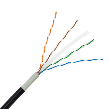 Kelajuan tinggi cat6a/cat6/cat5e kabel kalis air luaran - 1000ft UTP BC CCA 23AWG