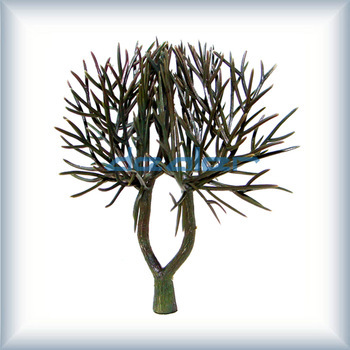 3D brown decorative natural tree trunk ,brown plastic model tree,T006-130,different size,decorative model tree