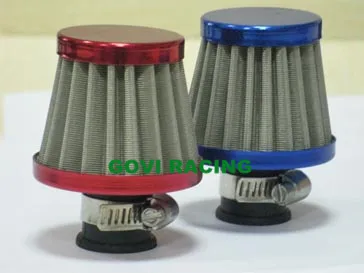 Filtro 9/12/15 mmari con acciaio inossidabile per moto