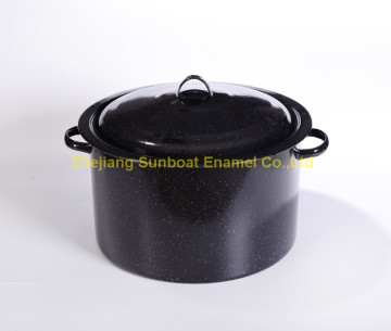 10QT cast iron enamel soup pot