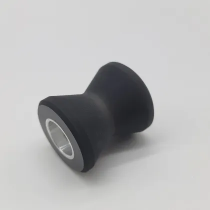 Conveying Steel Pipe Polyurethane V Rubber Roller Maker PU Pipeline Rubber Roller