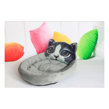 Cartoon Warm Pet Wo Dog Matelas Produits pour animaux de compagnie